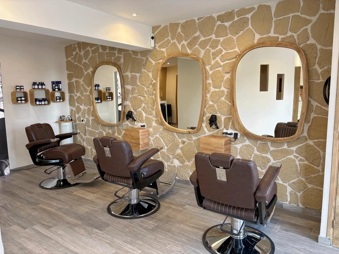 Espace barbier du salon